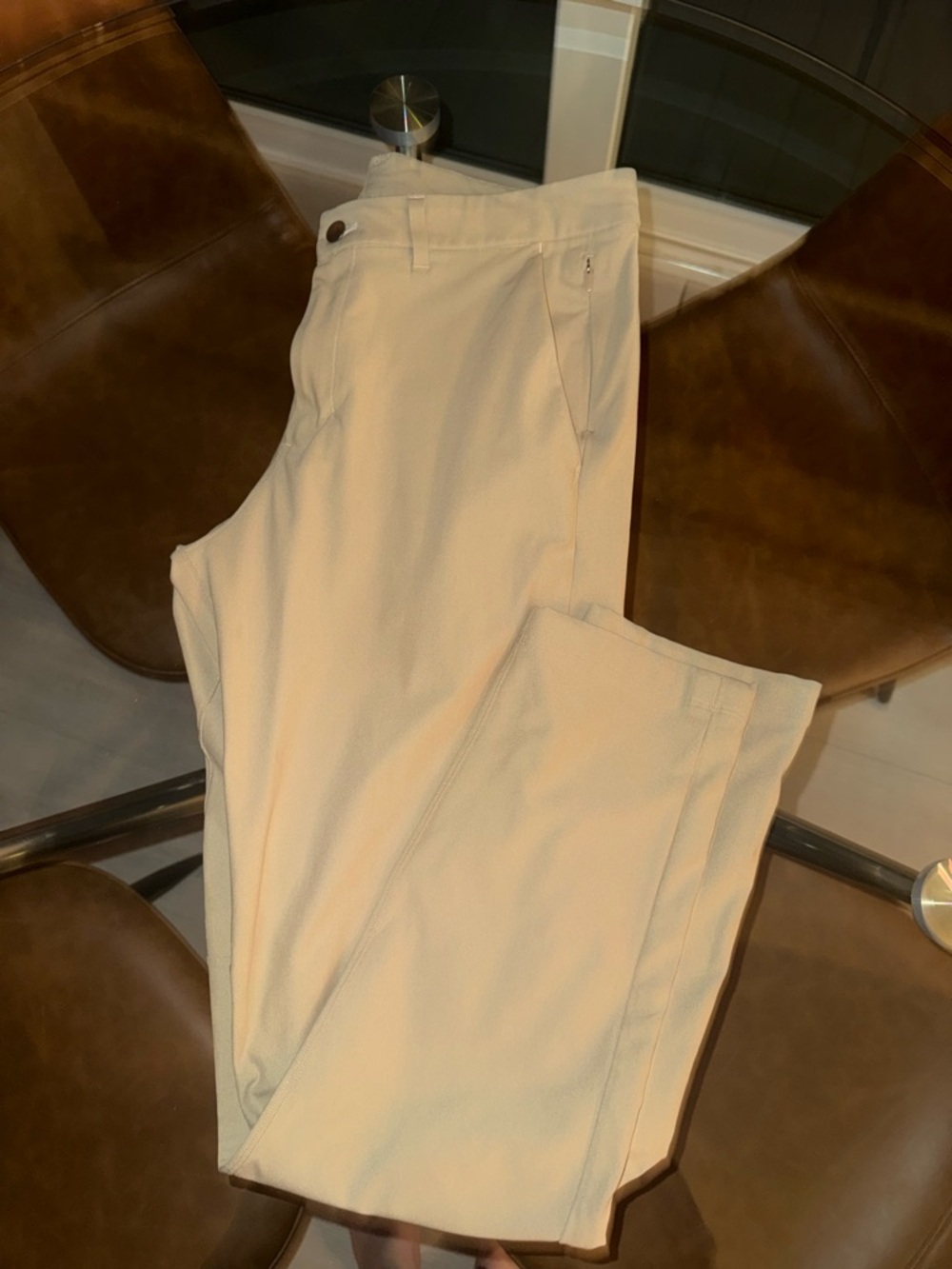 Lululemon Men's Beige Casual Pants size 32 x 34 but fits more like a 32 x 32 - Picture 4 of 5